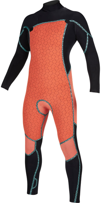 Mystic Majestic Fullsuit 3/2mm FZip- Black